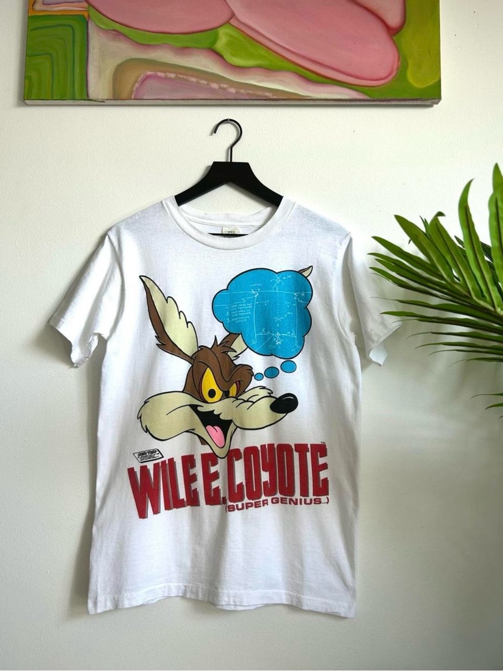 Vintage 1989 Looney Tunes Wile E Coyote Tee